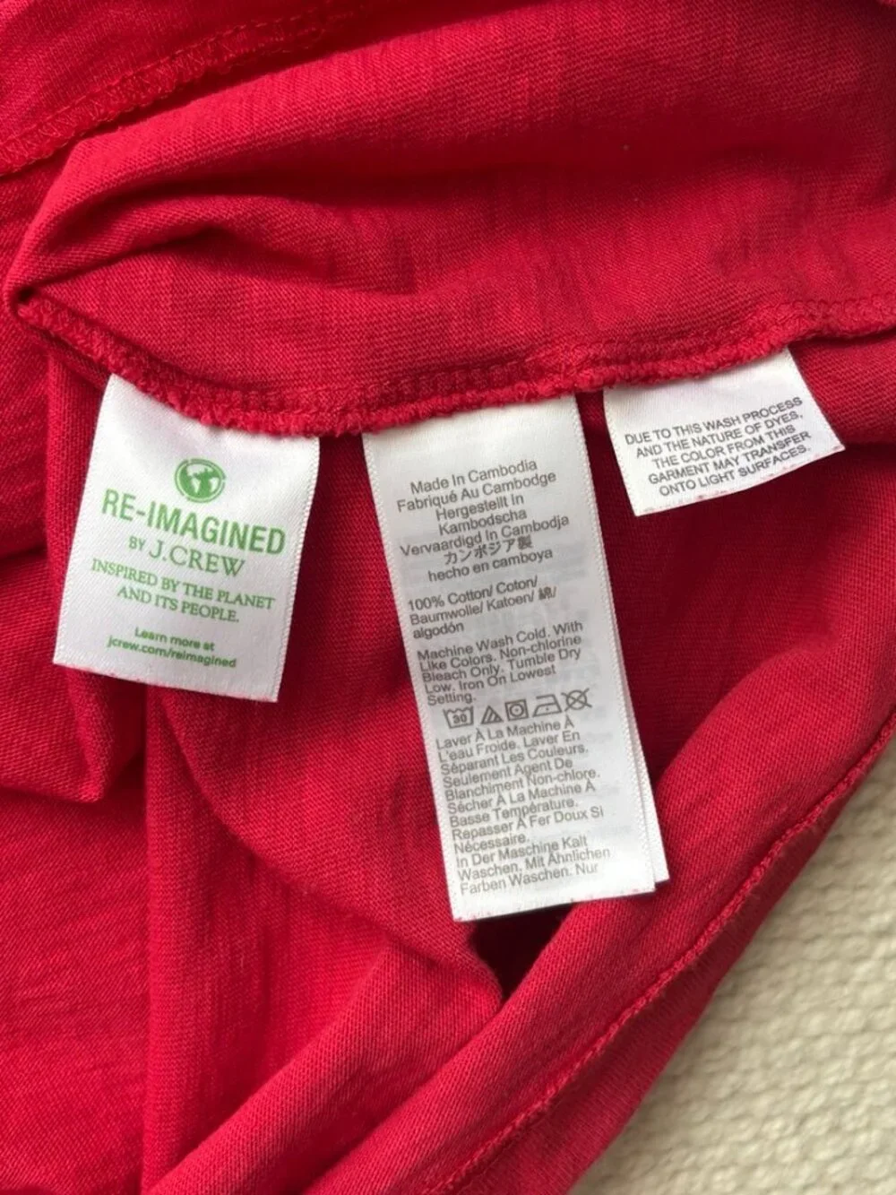 J Crew Garment Dyed T-Shirt